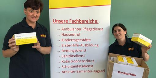 Spende wird gezeigt
